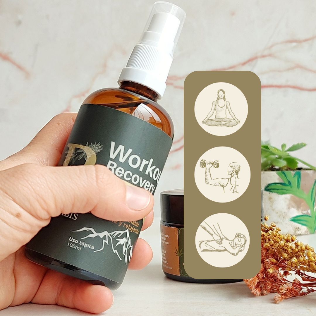 Workout Recovery Aceite Masajes
