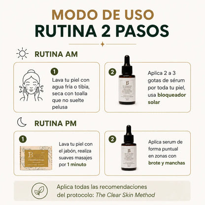kit antiacné modo de uso