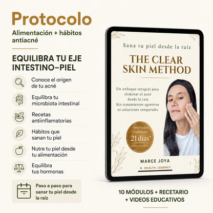 método para sanar el acné, eliminar el acné, alimentación y hábitos antiacné